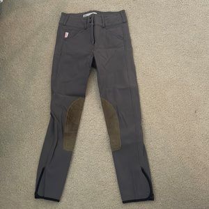 kids tailored sportsman knee grip breeches